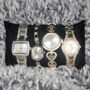 🍀 Set of 4 Fossil & Lucky Watches 🍀